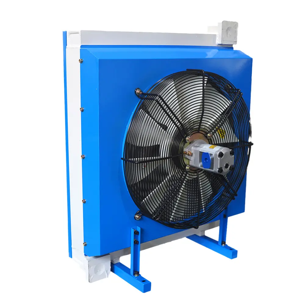 Hengsheng Aluminium Large Multi-purpose Air-cooled Plate-fin Oil Cooler Road Maintenance Vehicle Hydraulic System Cooling Drilling Rig Heat Exchanger Hydraulic System Heat Exchanger Radiator LQF1-70MR