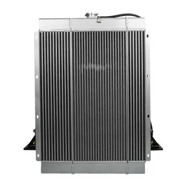 FHS-85LY Hengsheng Aluminium Plate-fin Self-loading Mixer Truck (Driller/Harvester) Radiator Engine Torque Converter Hydraulic Oil 3-in-1 Heat Exchanger Air-cooled Oil Cooler Composite Heat Exchanger